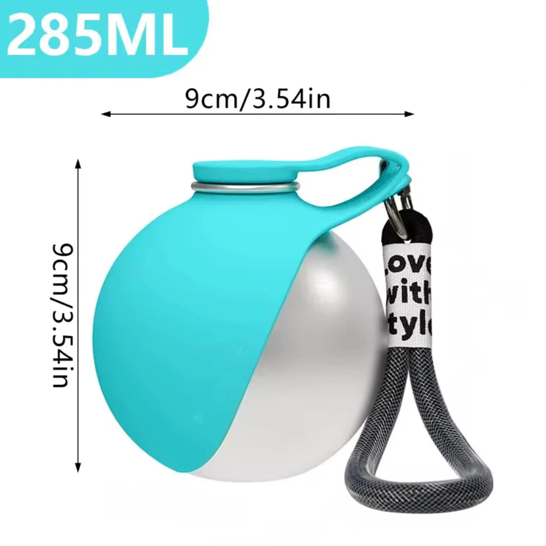 Dog Water Bottle with Bowl
