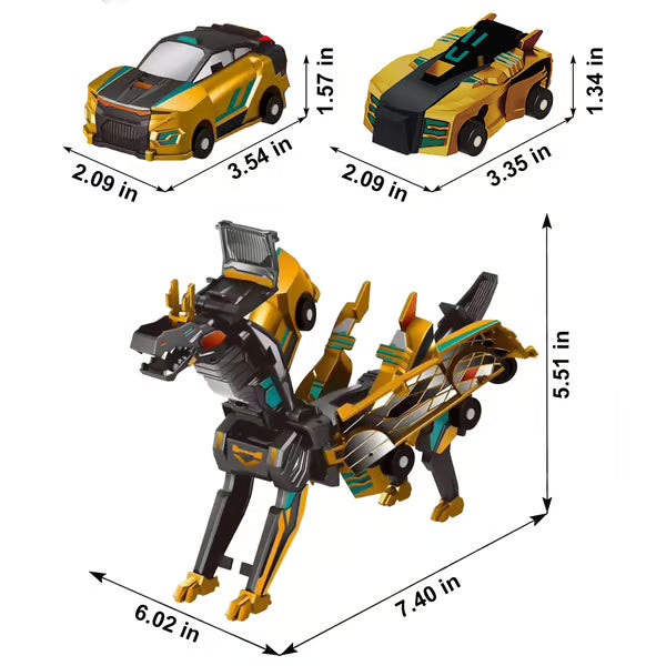 💥 Collision Transforming Dinosaur Car Toy🔥