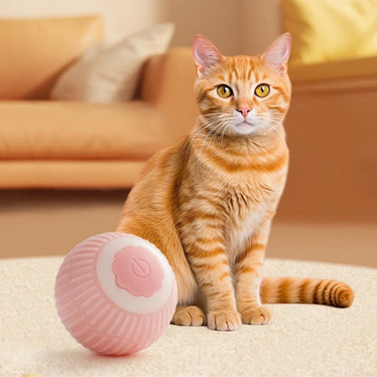Smart Self-Rolling Interactive Cat Ball