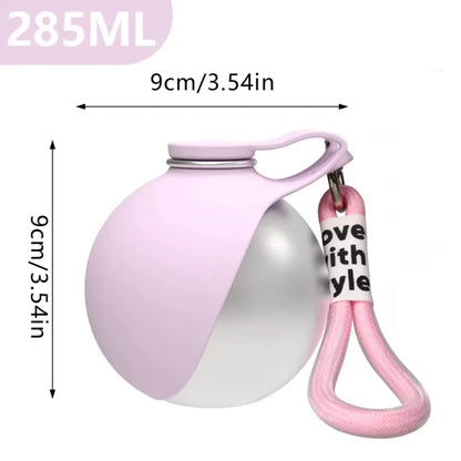 Dog Water Bottle with Bowl