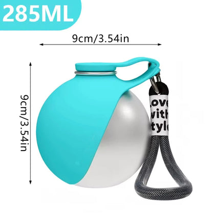 Dog Water Bottle with Bowl
