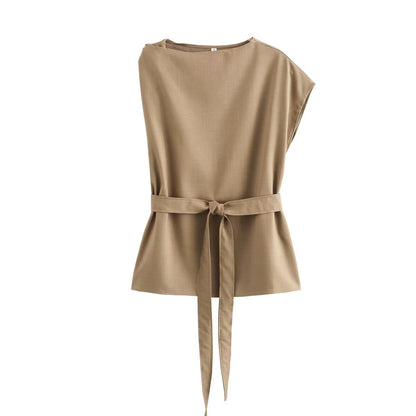 Top + cropped trousers set