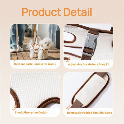Crossbody Pet Carrier Harness