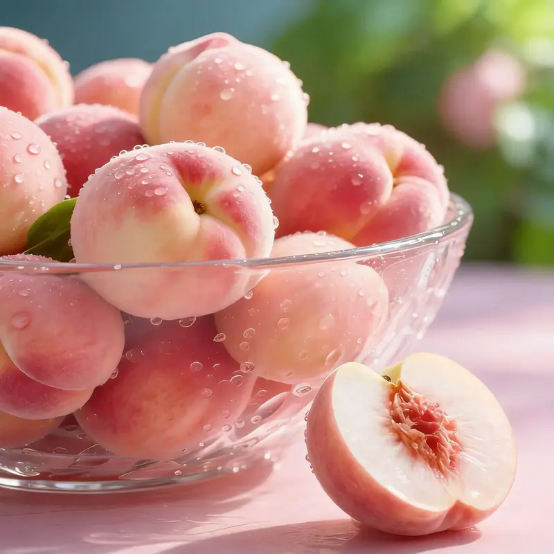 🔥 65K+ SOLD! 🍑 Heirloom "Honey Red" Dwarf Peach Seeds – Rare Red-Flesh Variety, Dwarf Container Friendly & Year-Round Planting 🌿