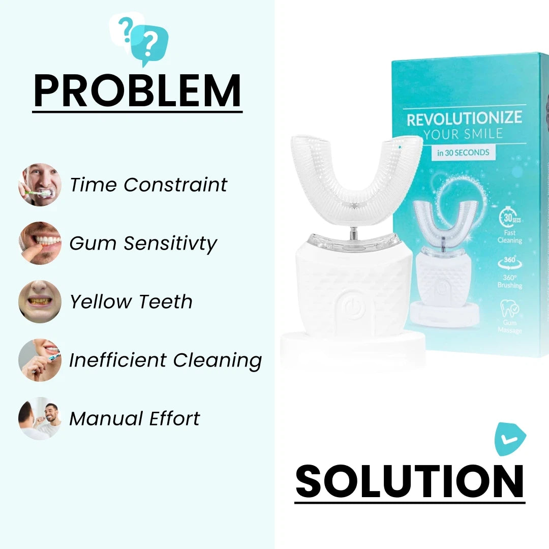 Automatic timed rechargeable dental floss