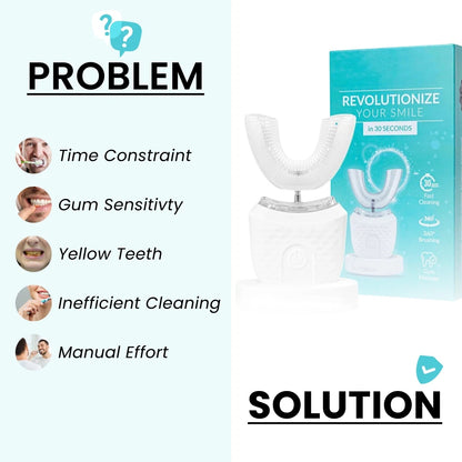 Automatic timed rechargeable dental floss