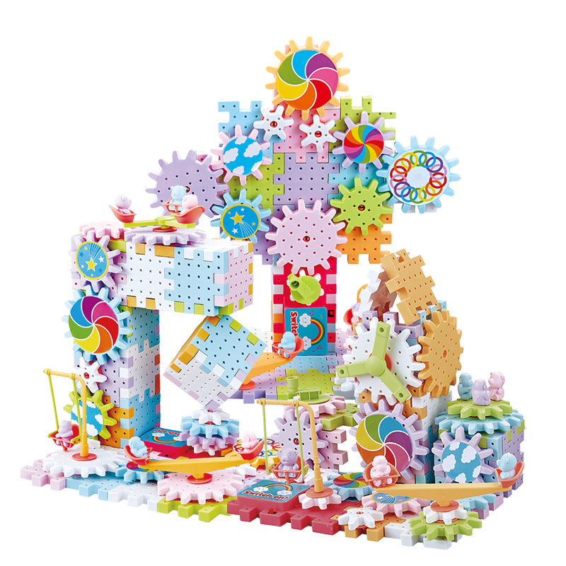 Electric Gear Building Kit for Kids – Creative STEM Toy | Perfect Gift for Boys & Girls