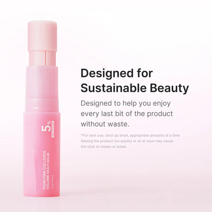 Pink Collagen Multi Balm Stick – Volumizing & Firming Anti-Aging Care for Eyes, Lips, Neck & Fine Lines