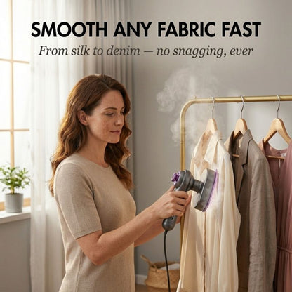 2-in-1 Portable Handheld Garment Steamer & Travel Iron