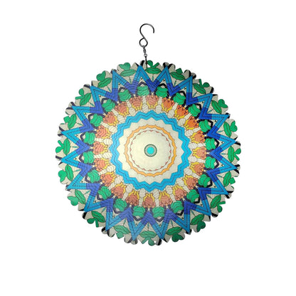 🔥🌿 Hot Selling! 3D Mandala Wind Spinner – Beautiful Stainless Steel Bird Decor for Garden & Patio ✨