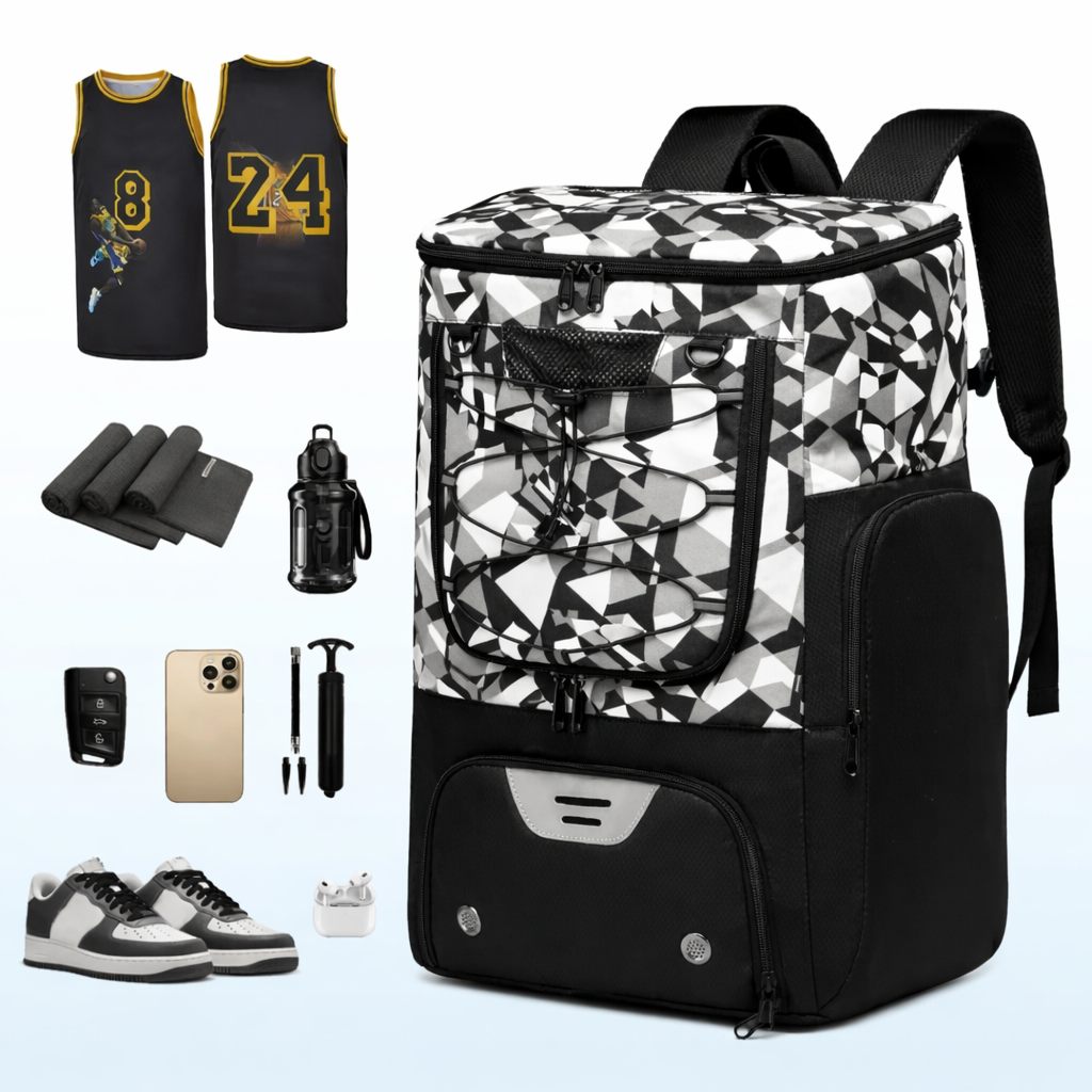 Everything You Need in One Backpack 🎒 – Gym, Travel, Work & Sport Ready | Large Capacity & Waterproof Design