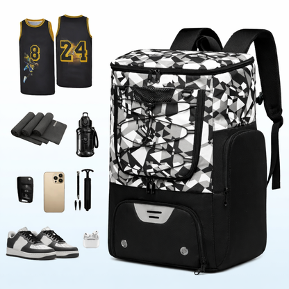 Everything You Need in One Backpack 🎒 – Gym, Travel, Work & Sport Ready | Large Capacity & Waterproof Design
