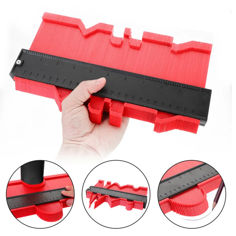 Adjustable Contour Gauge Tool – Perfect for Accurate Shape Duplication & Woodworking