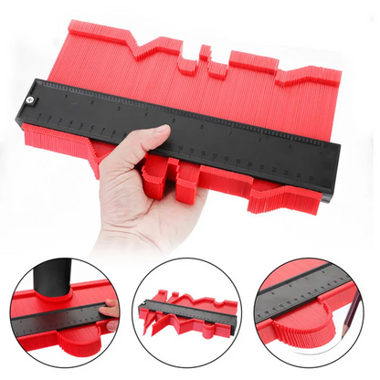Adjustable Contour Gauge Tool – Perfect for Accurate Shape Duplication & Woodworking