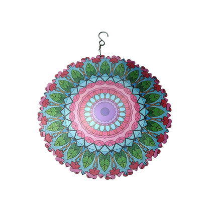 🔥🌿 Hot Selling! 3D Mandala Wind Spinner – Beautiful Stainless Steel Bird Decor for Garden & Patio ✨