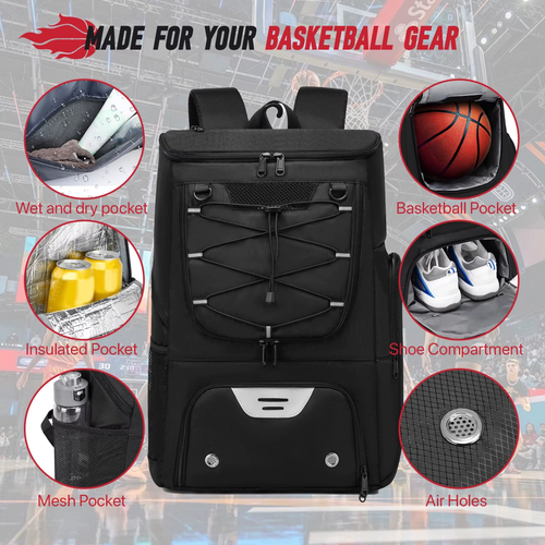 Everything You Need in One Backpack 🎒 – Gym, Travel, Work & Sport Ready | Large Capacity & Waterproof Design