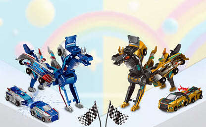 💥 Collision Transforming Dinosaur Car Toy🔥