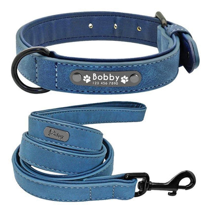 Personalisiertes Hundehalsband aus Leder