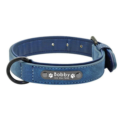 Personalisiertes Hundehalsband aus Leder