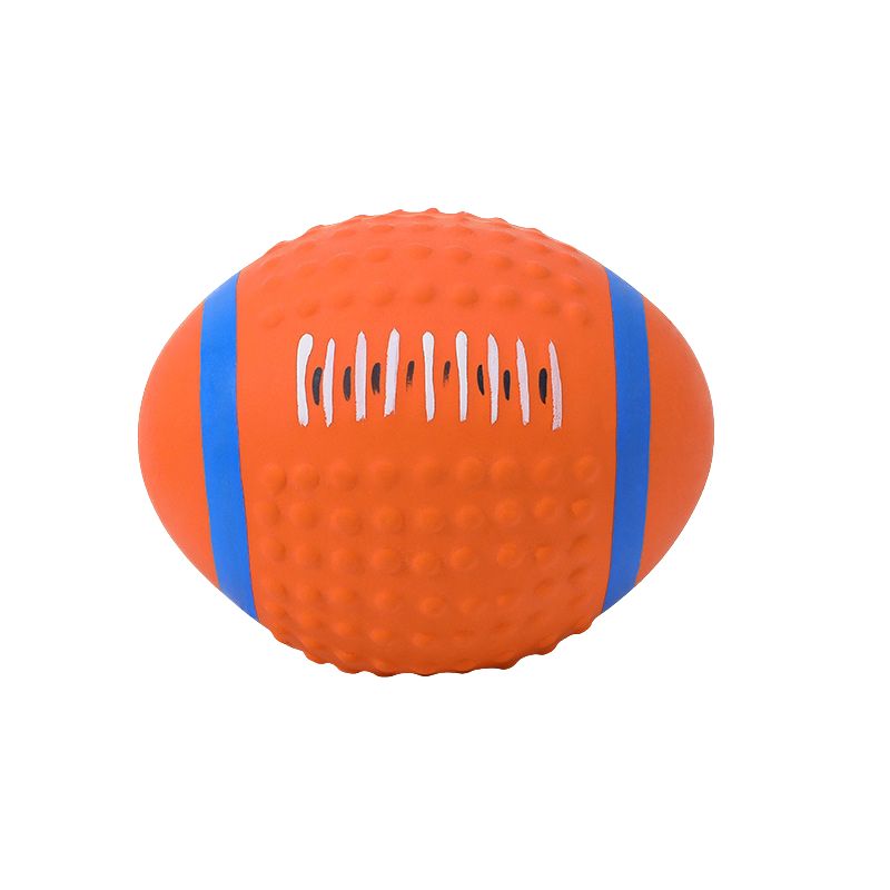 Interactive Latex Squeaky Sports Ball for Dogs