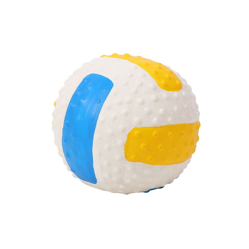 Interactive Latex Squeaky Sports Ball for Dogs