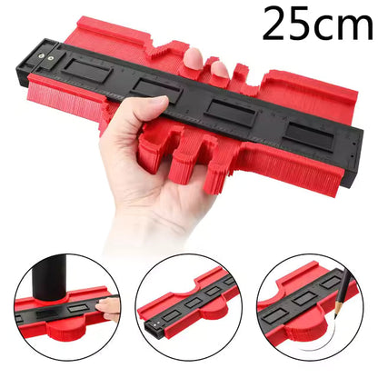 Adjustable Contour Gauge Tool – Perfect for Accurate Shape Duplication & Woodworking